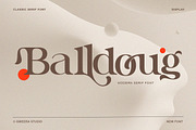 Balldoug - Modern Classic Serif, a Serif Font by Qweera Studio (Thumbnail 1 of 11)