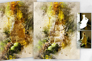 Splatter Watercolor Photoshop Action, an Action Add-On by GorynArt (Thumbnail 5 of 20)