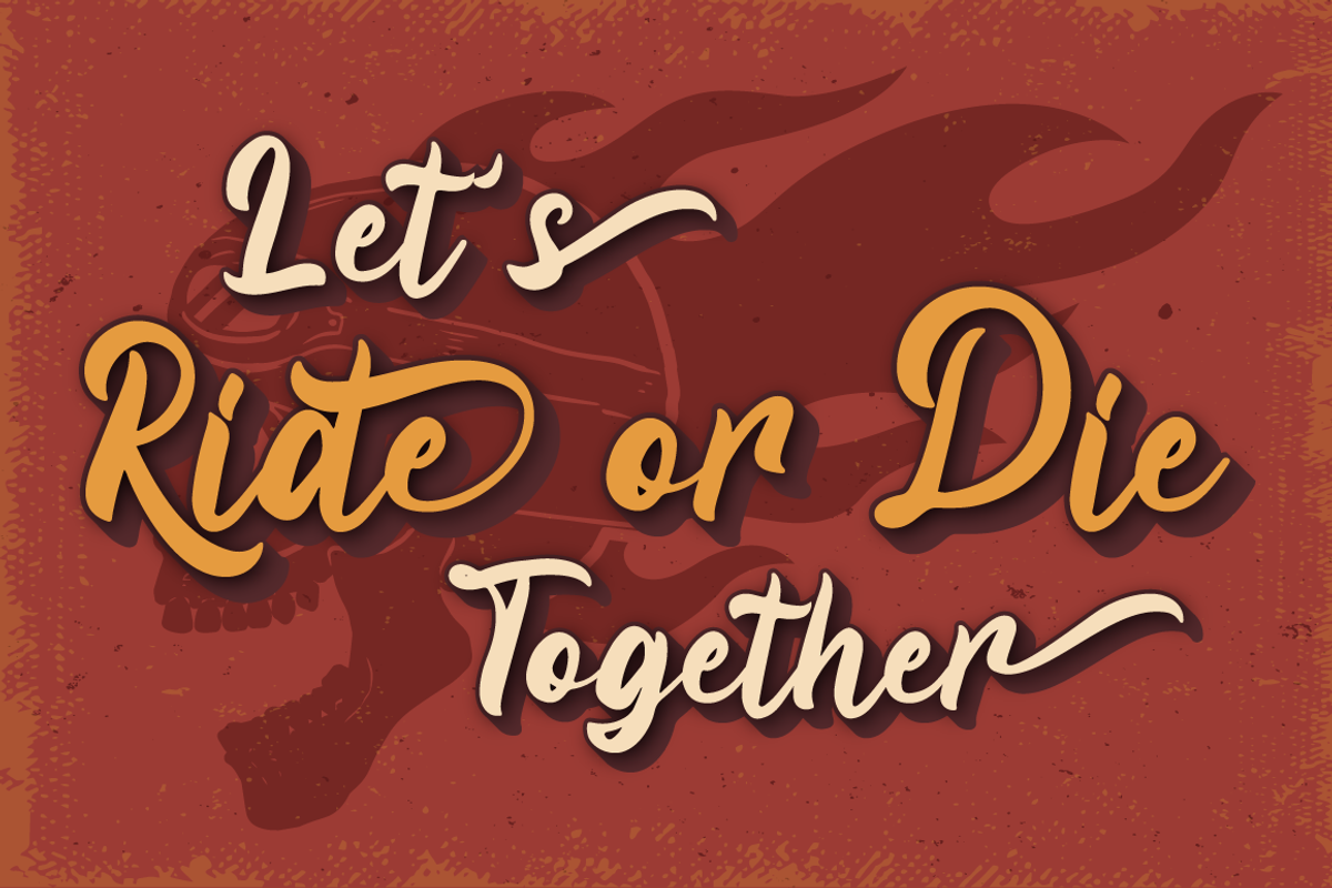 Viyona - Vintage Display Font, a Script Font by Attype (Photo 2 of 8)