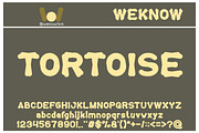 tortoise font, a Font by weknow (Thumbnail 3 of 5)
