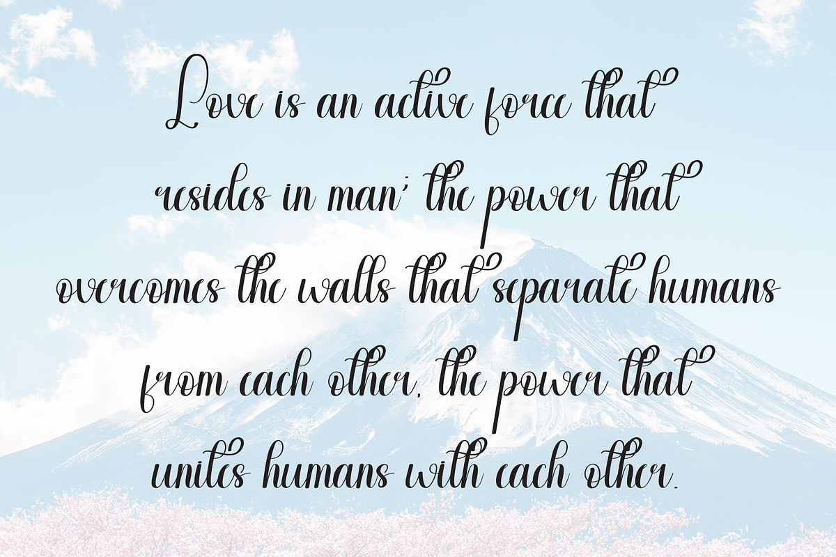 Mama | Script Font, a Handwritten Font by Scratchones (Photo 6 of 9)