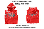 Vintage Cut Off Hoodie Mockup PSD, a Hoody Mockup by std.badboy (Thumbnail 1 of 4)