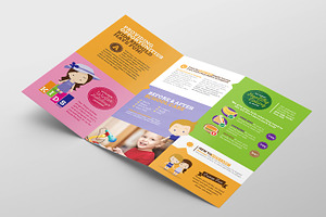 Trifold After School Care Template