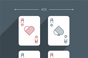 Playing Cards Set *50, a Graphic by Offshore Shop (Thumbnail 2 of 10)