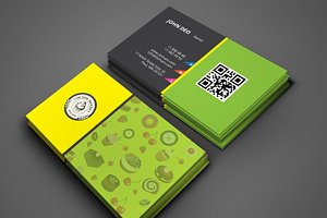 Bakery Business Card Set