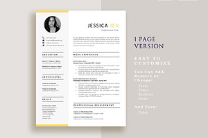 Minimalist Resume Template