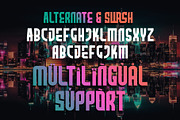 Exhotic – Industrial Bold Sans Serif, a Sans Serif Font by Letterara (Thumbnail 9 of 11)