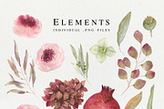 November - watercolor set, an Illustration by Charushella (Thumbnail 7 of 11)