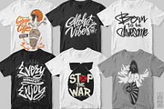 T-shirt graphics set 8, an Illustration by Urbanshop (Thumbnail 1 of 7)