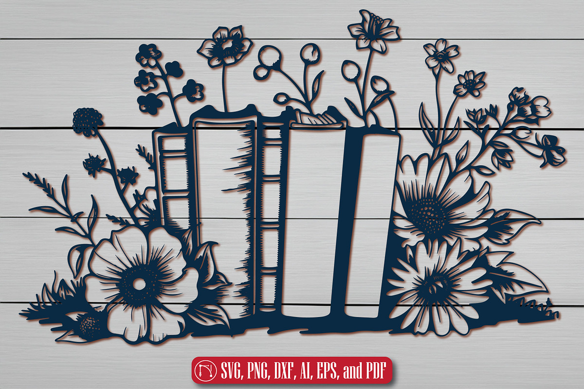 The Cricut Element with Flowers SVG, a Graphic by NGISED (Photo 8 of 18)