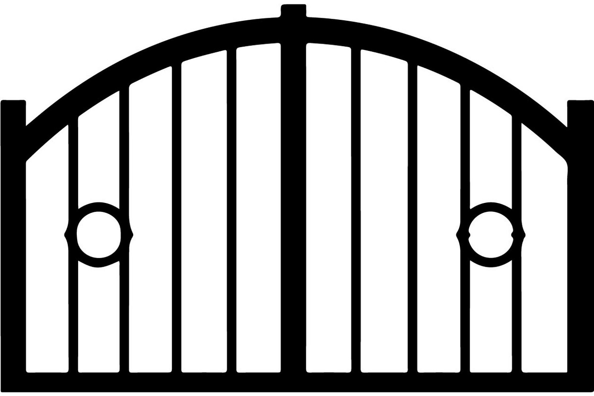 Classic Metal Gate, an Object Graphic by Creativeshirt (Photo 2 of 19)