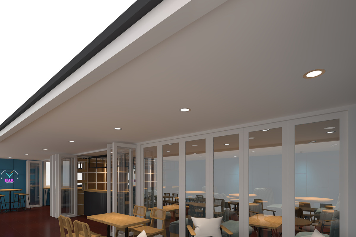 3D Model Container Bar 2, an Architecture 3D Model by SR 3D Visual (Photo 24 of 24)