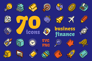 Business&Finance Hand Drawn Icons