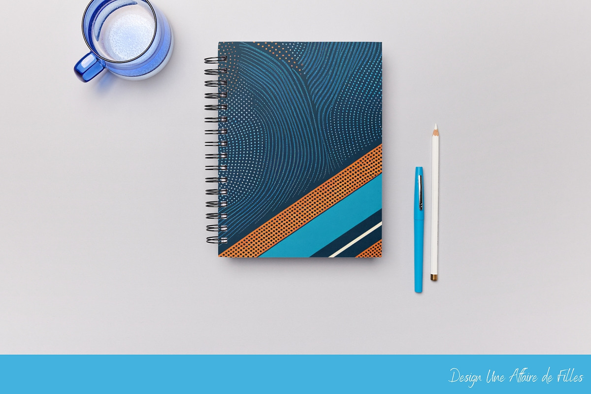 ORANGE & BLUE : COMPLETE COLLECTION, a Person Illustration by Une Affaire de Filles (Photo 7 of 10)
