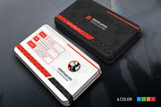 Corporate Business Card, a Business Card Template by InfinityArt (Thumbnail 1 of 4)