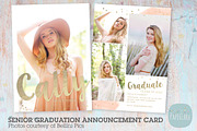 AG020 Senior Graduation Card, a Card Template by Paper Lark (Thumbnail 1 of 2)