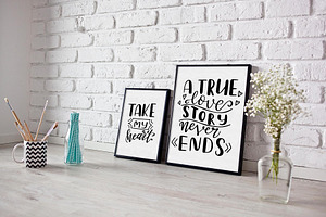 Quotes About Love-Lettering Pack