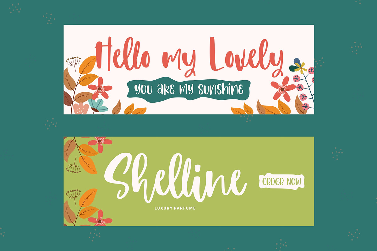 October Quirky - Cute Quirky Font, a Script Font by Good Java Studio (Photo 5 of 7)