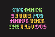 Deviella - Modern Gothic Font, a Blackletter Font by creativemedialab (Thumbnail 4 of 10)