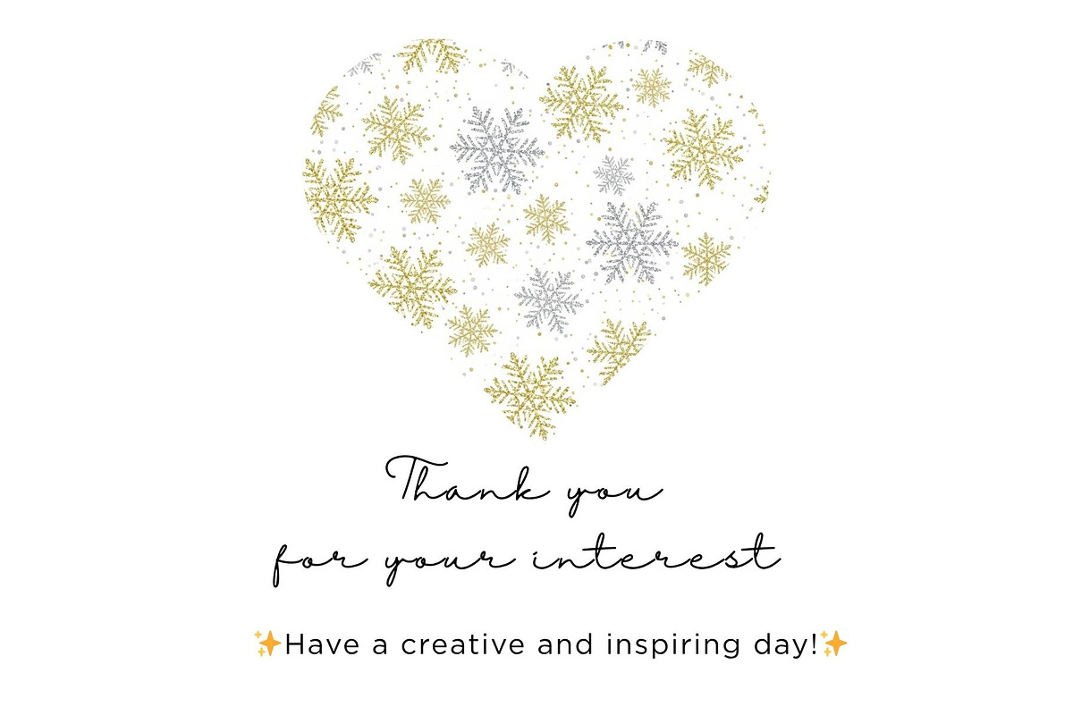 Golden and Silver Winter Seamless, an Illustration by Mashimara (Photo 5 of 5)
