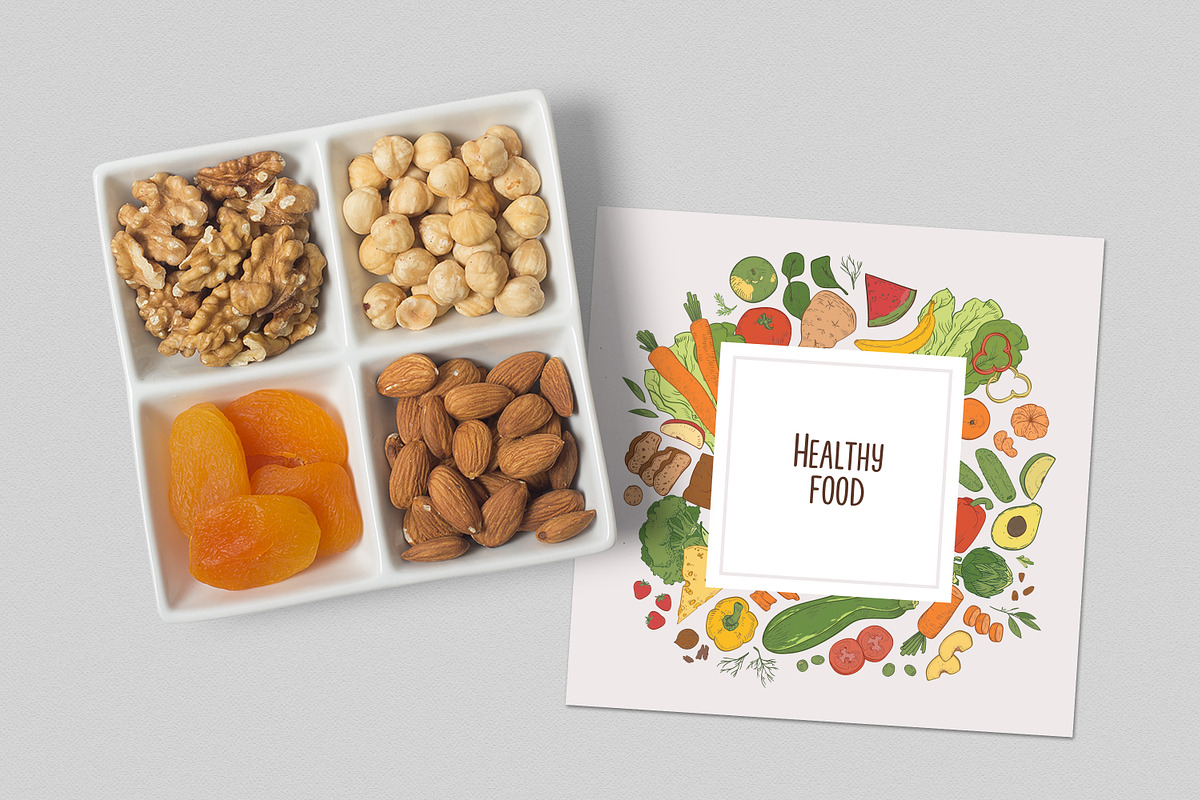 Healthy food bundle, a Decorative Illustration by Good Studio