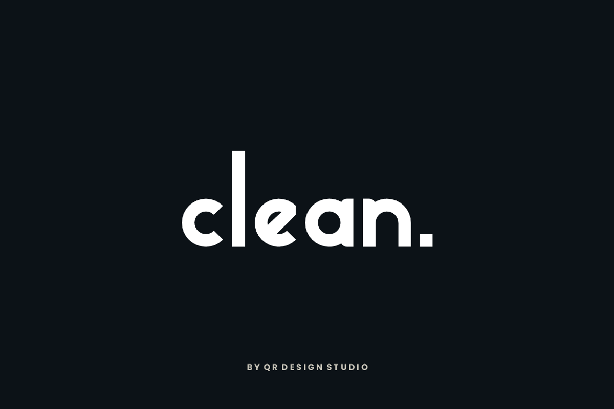 Yatgos - Clean & Minimal Font, a Sans Serif Font by QR Design Studio (Photo 2 of 7)