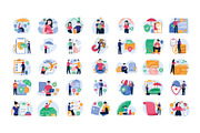 Insurance Vector Illustrations Pack, an Illustration by Vector Portal (Thumbnail 2 of 5)