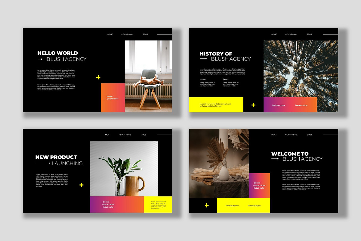 Blush Keynote Template, a Presentation Template by GridlineType (Photo 2 of 9)