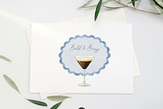 Happy Hour Cocktail Drinks Set, a Decorative Illustration by PaintPixelCo (Thumbnail 14 of 14)