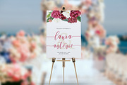 Welcome Sign Template Canva, an Invitation Template by ShineOnWedding (Thumbnail 5 of 10)