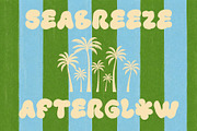 Tropic Jelly - Summer Display Font, a Handwritten Font by BilberryCreates (Thumbnail 7 of 11)