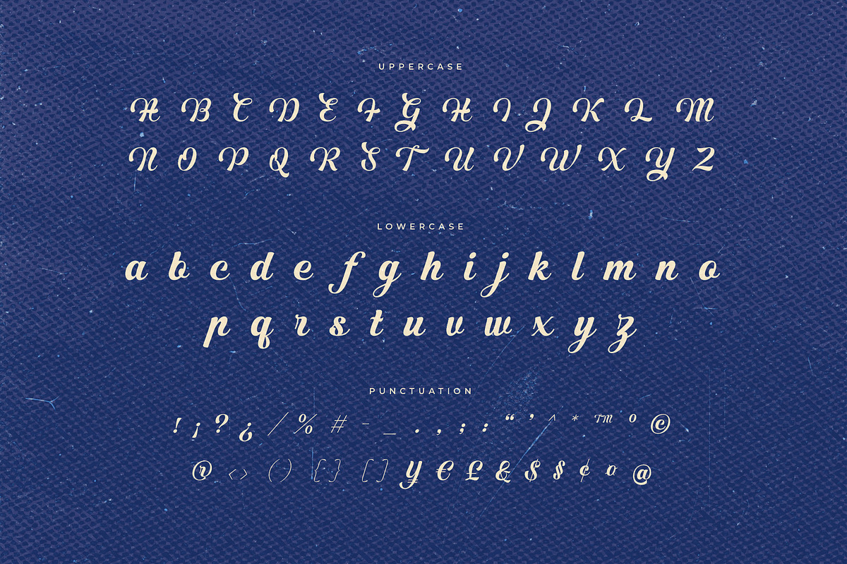 Brione — Retro Bold Script, a Script Font by Krismagraph (Photo 10 of 10)