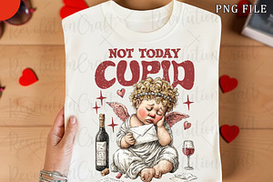Funny Valentine's Day Cupid PNG, an Illustration by OK Design