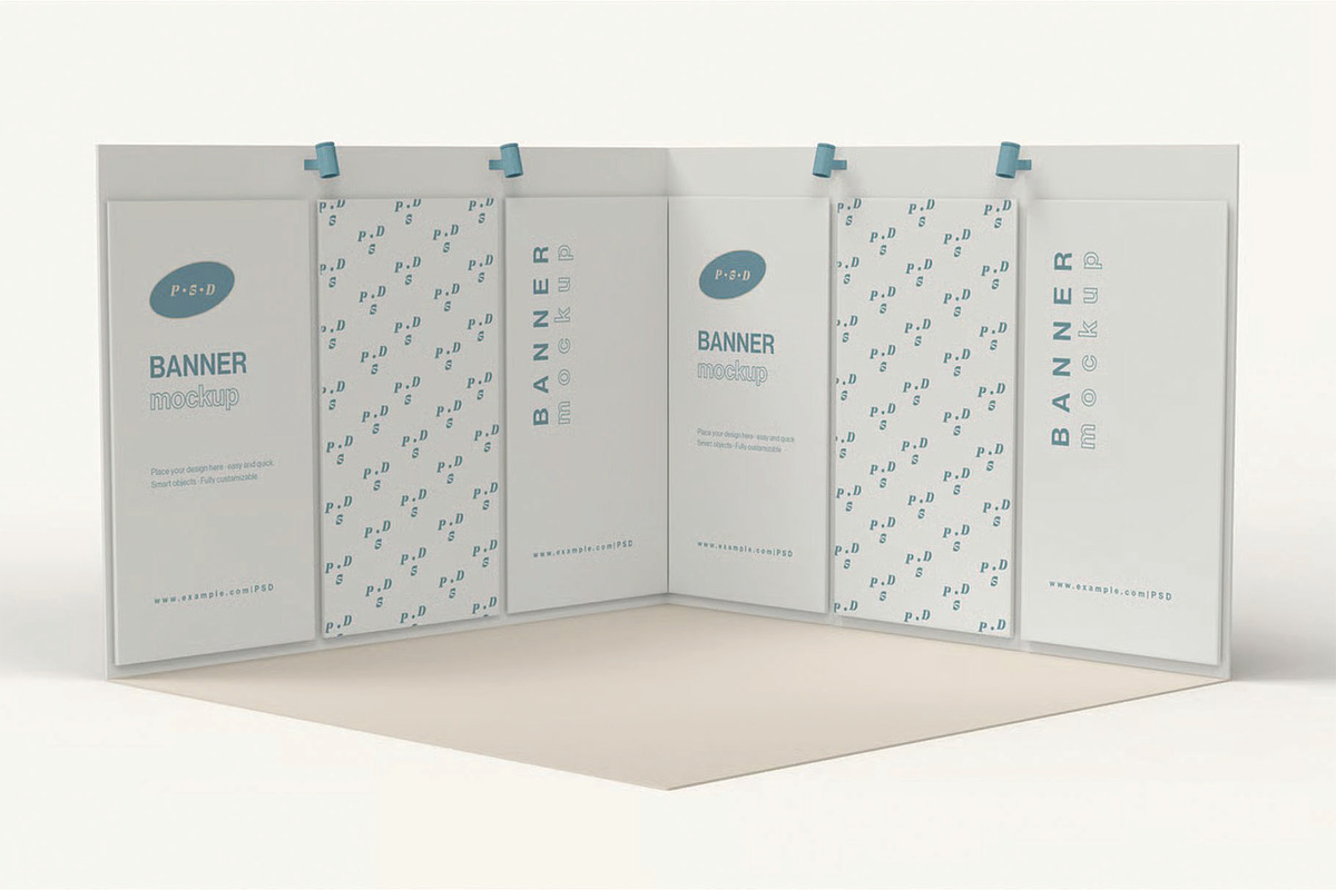 Stand Banner Mockup, an Advertising Mockup by skybluecreative (Photo 1 of 3)