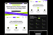 Pulse Digital Marketing Landing Page, an UI Kit Template by Hammad Arif (Thumbnail 1 of 2)