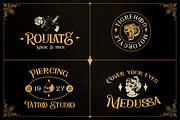 Zailander - Vintage Font + Logo Set, a Sans Serif Font by Dirtyline Studio (Thumbnail 6 of 11)