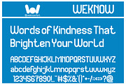 Smile World font, a Sans Serif Font by weknow (Thumbnail 2 of 8)