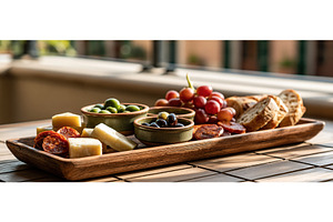 Traditional Spanish Tapas Platter, a Food & Drink Photo by piter.goskov