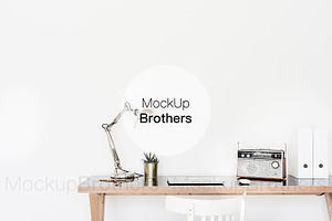 office room mockup mock up 45