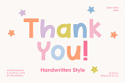 Stars Twinkle - A Handwritting Kids, a Handwritten Font by delipensil (Thumbnail 7 of 7)