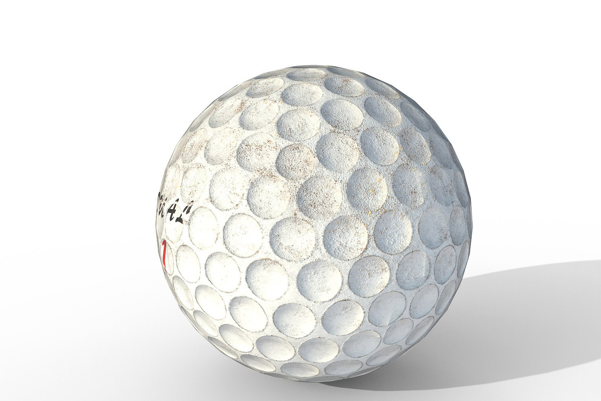 Golf Ball Low Poly, a Plants & Tree 3D Model by Daniel Mikulik (Photo 15 of 18)