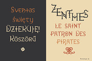 Zenthes, a Font by Fontanatype (Thumbnail 5 of 6)