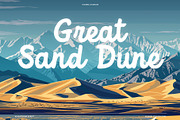 Outdoor Script | National Park Font, a Script Font by Vicarel Studios (Thumbnail 20 of 27)