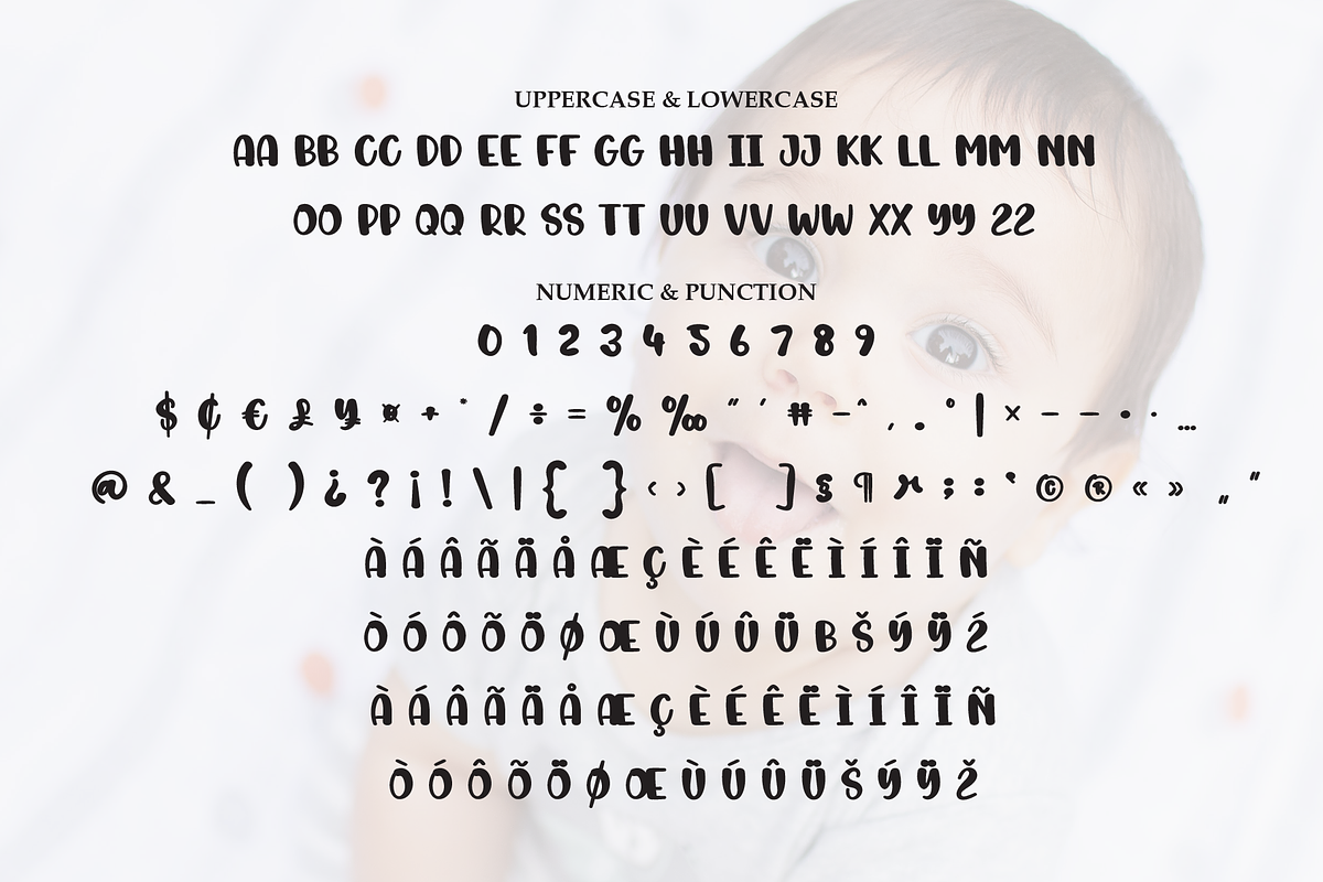 Baby Face | Script Font, a Script Font by Scratchones (Photo 7 of 8)