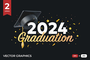 Graduation Hat | 3D Style