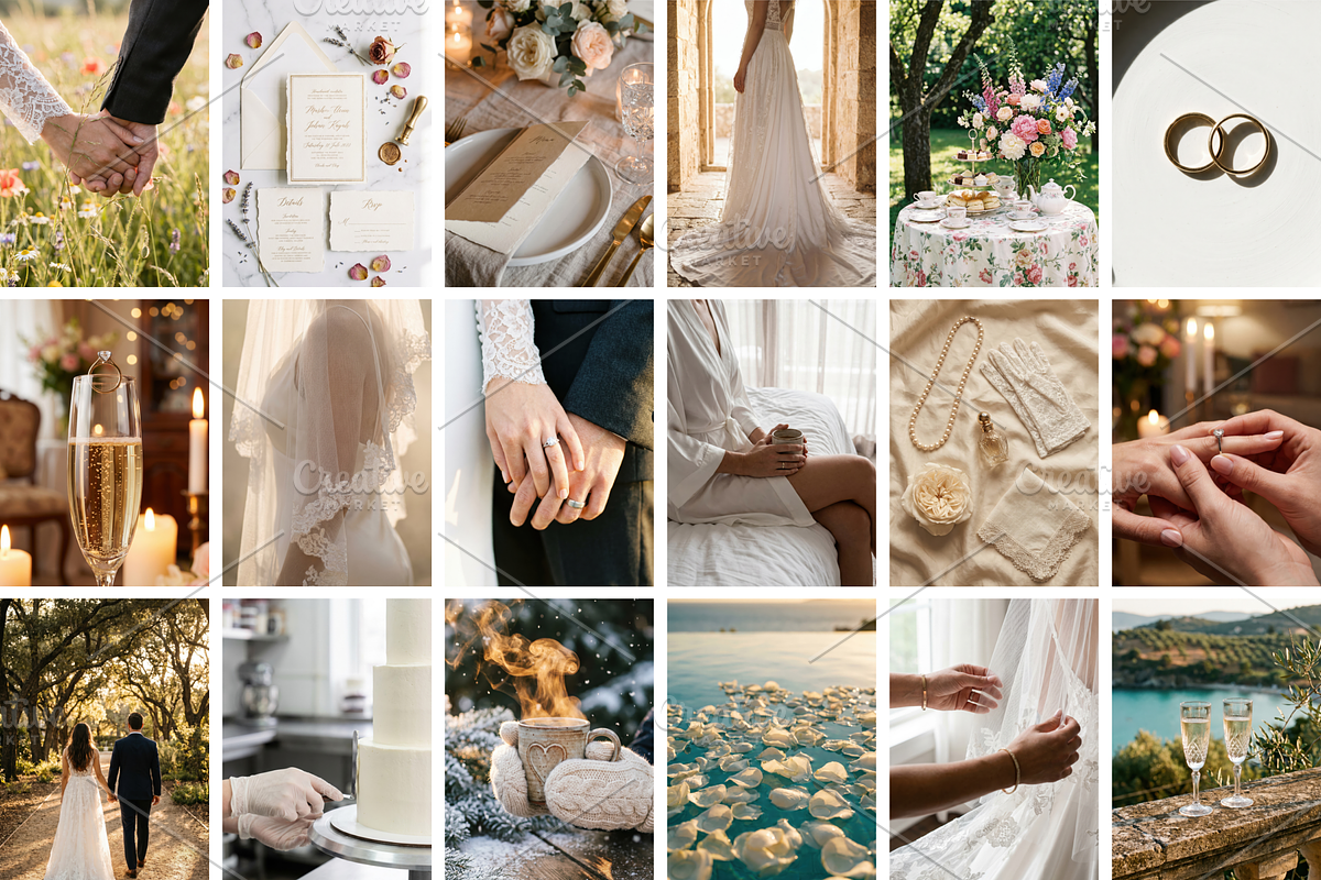 150 Wedding Stock Photos, a Holiday Photo by Selenique Studio (Photo 6 of 10)