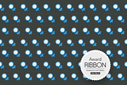Award Ribbon Seamless Pattern, a Pattern Graphic by ToozDesign (Thumbnail 3 of 10)