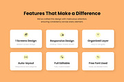 Sienna Fox - Creative Portfolio UI, a Landing Page Template by productype1 (Thumbnail 2 of 5)