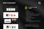 Hair Salon Wix Website Template, a Wix Template by Meraki Templates (Thumbnail 3 of 8)