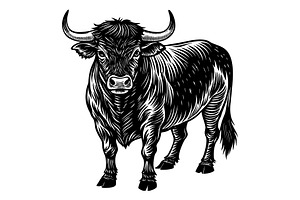 Agnus bull, an Illustration by Mark1987